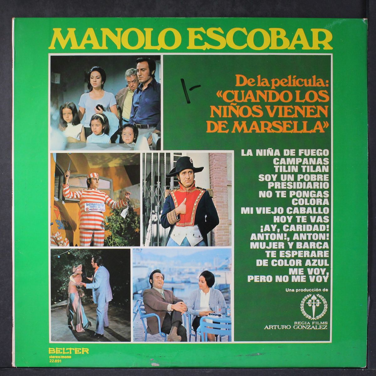 cuando los ninos vienen de marsella by MANOLO ESCOBAR