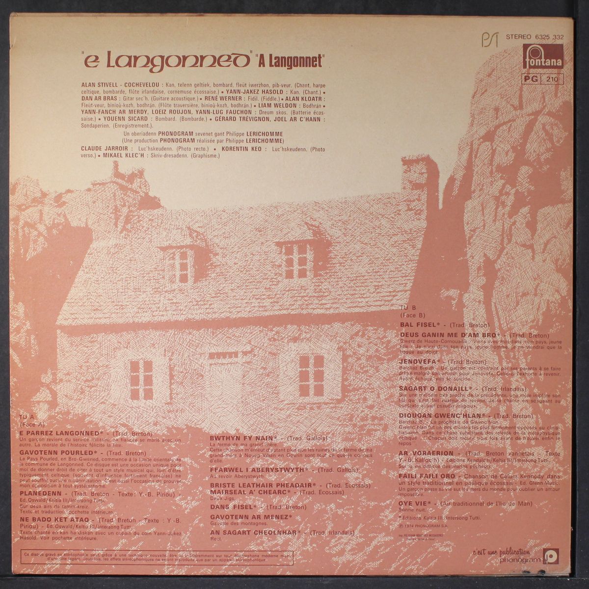 e langonned by ALAN STIVELL