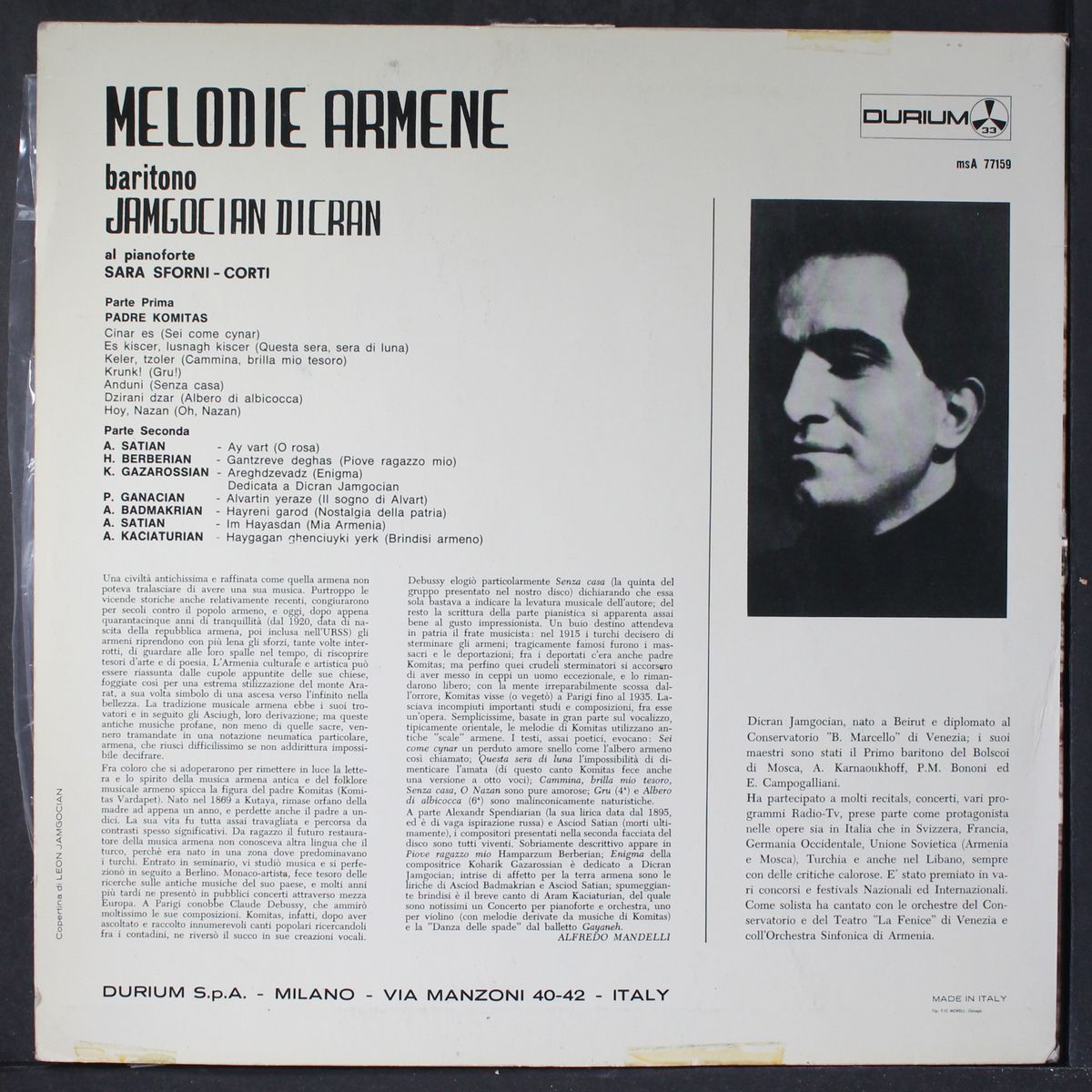 melodie armene by DICRAN JAMGOCHIAN