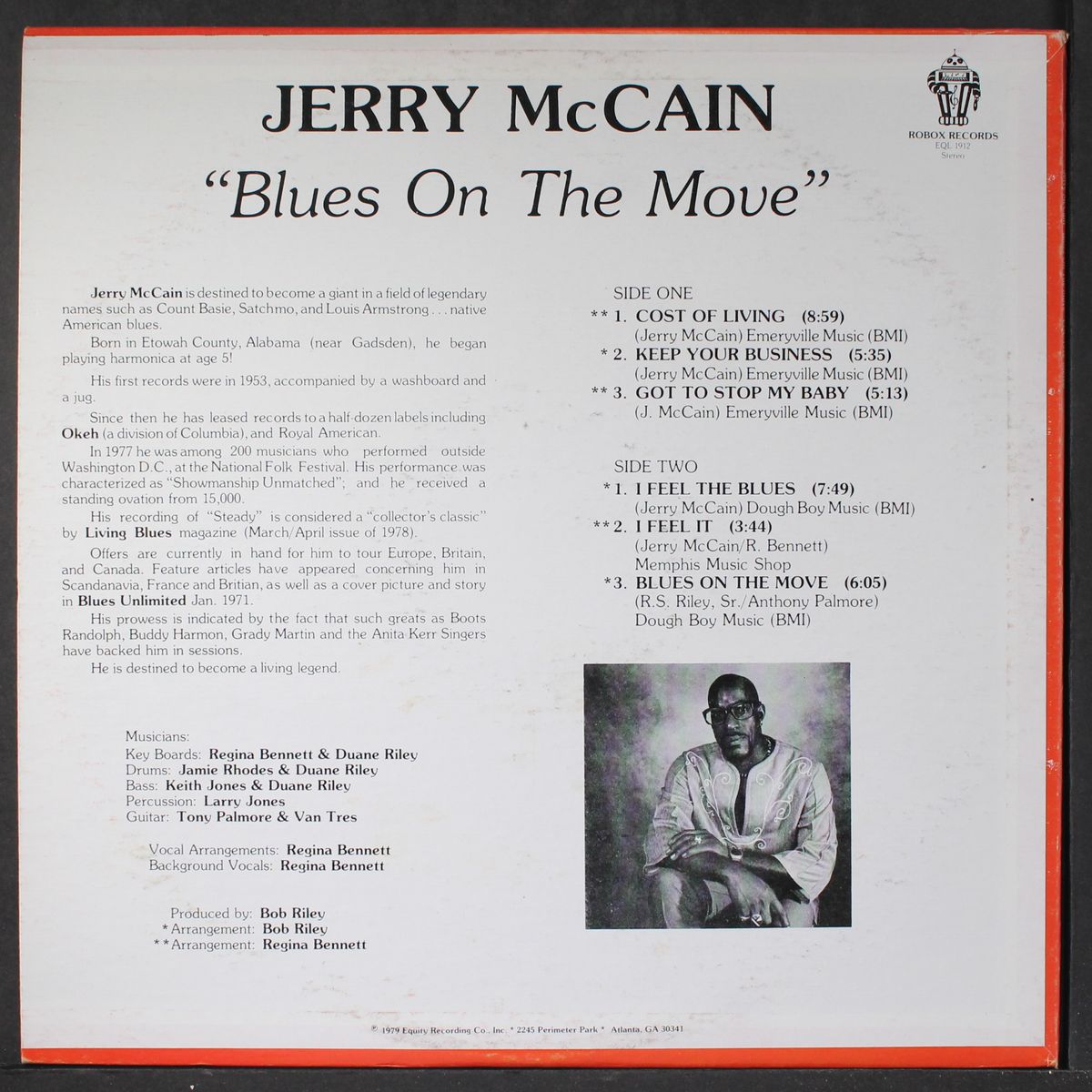 blues on the move by JERRY MCCAIN