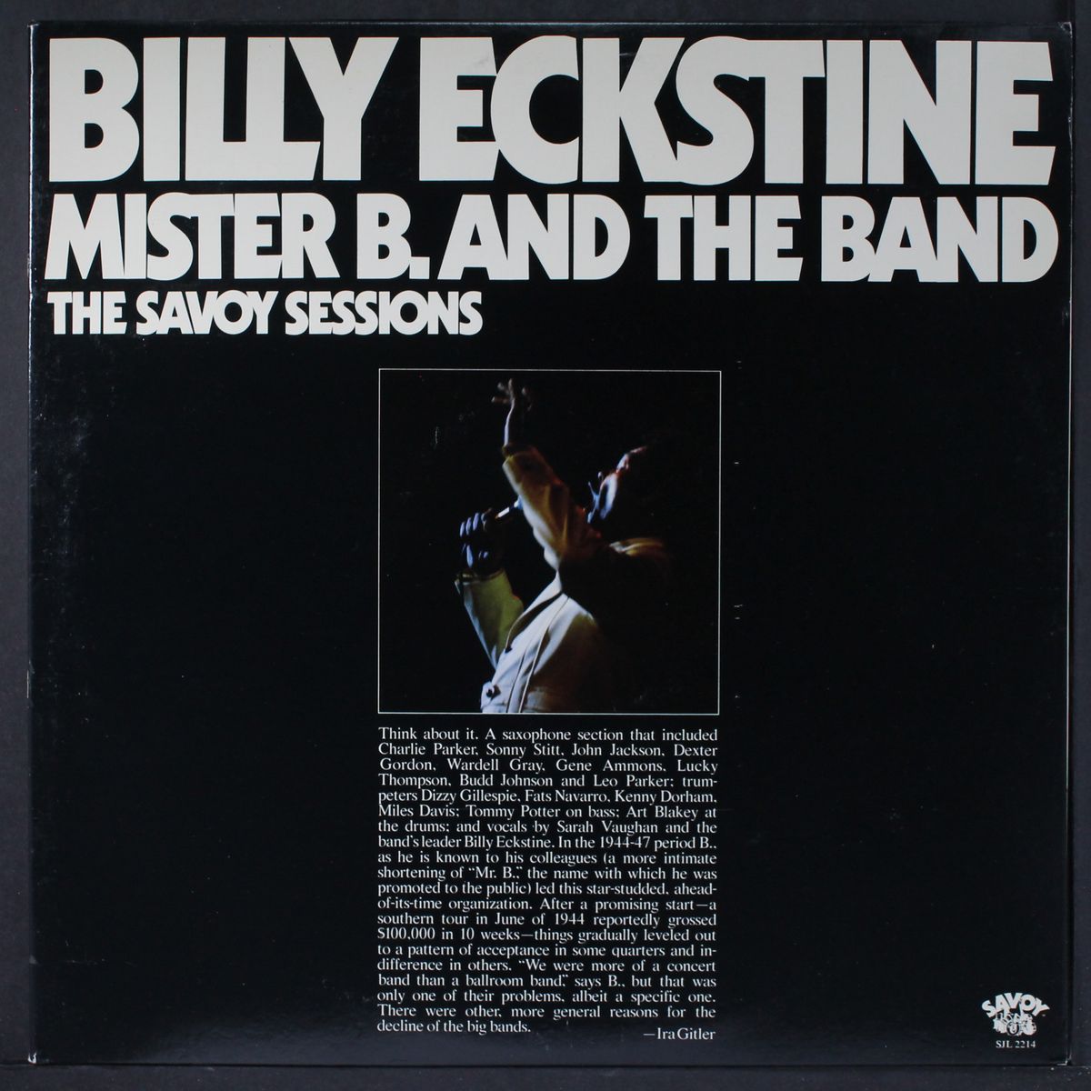 mister b. and the band by BILLY ECKSTINE