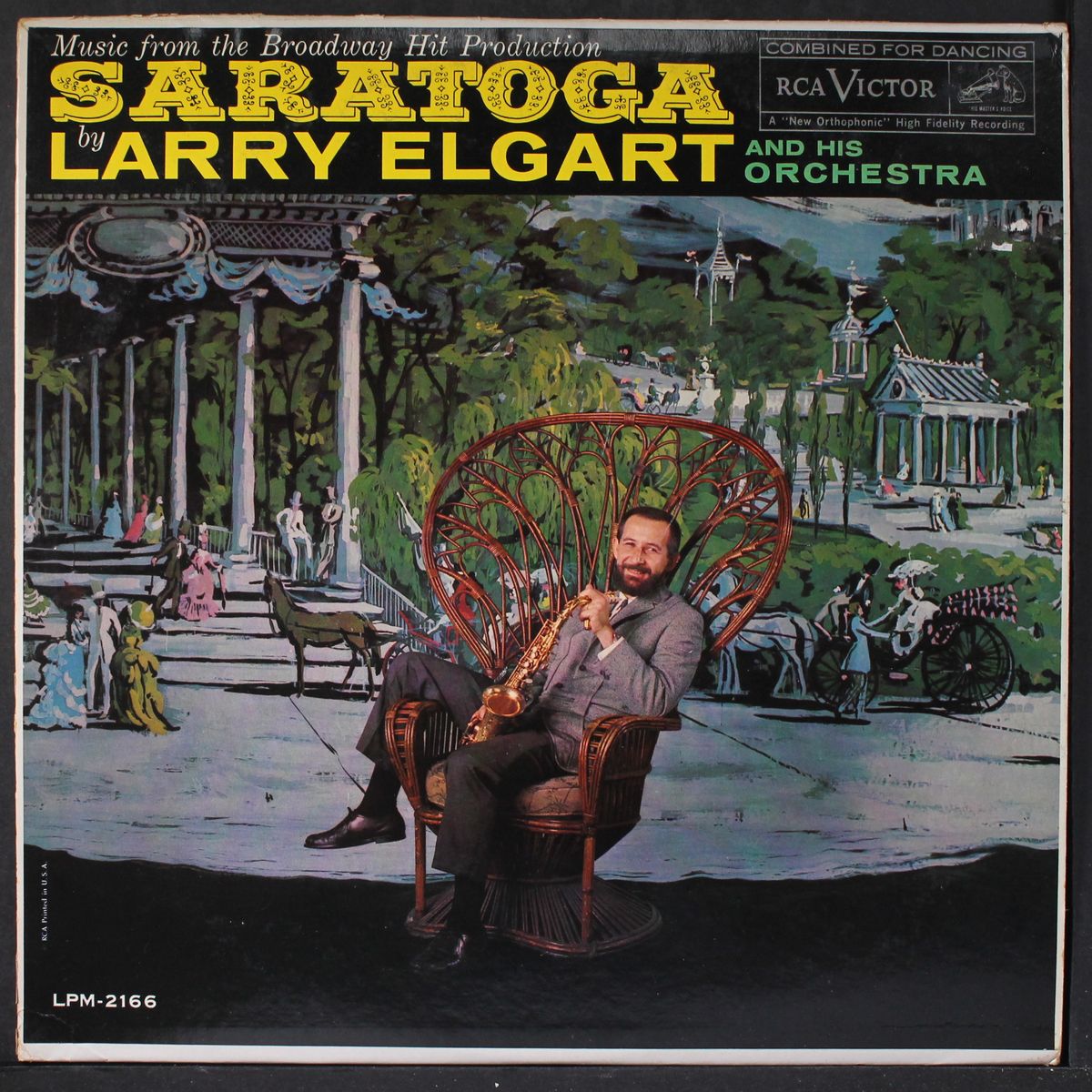 music from saratoga by LARRY ELGART