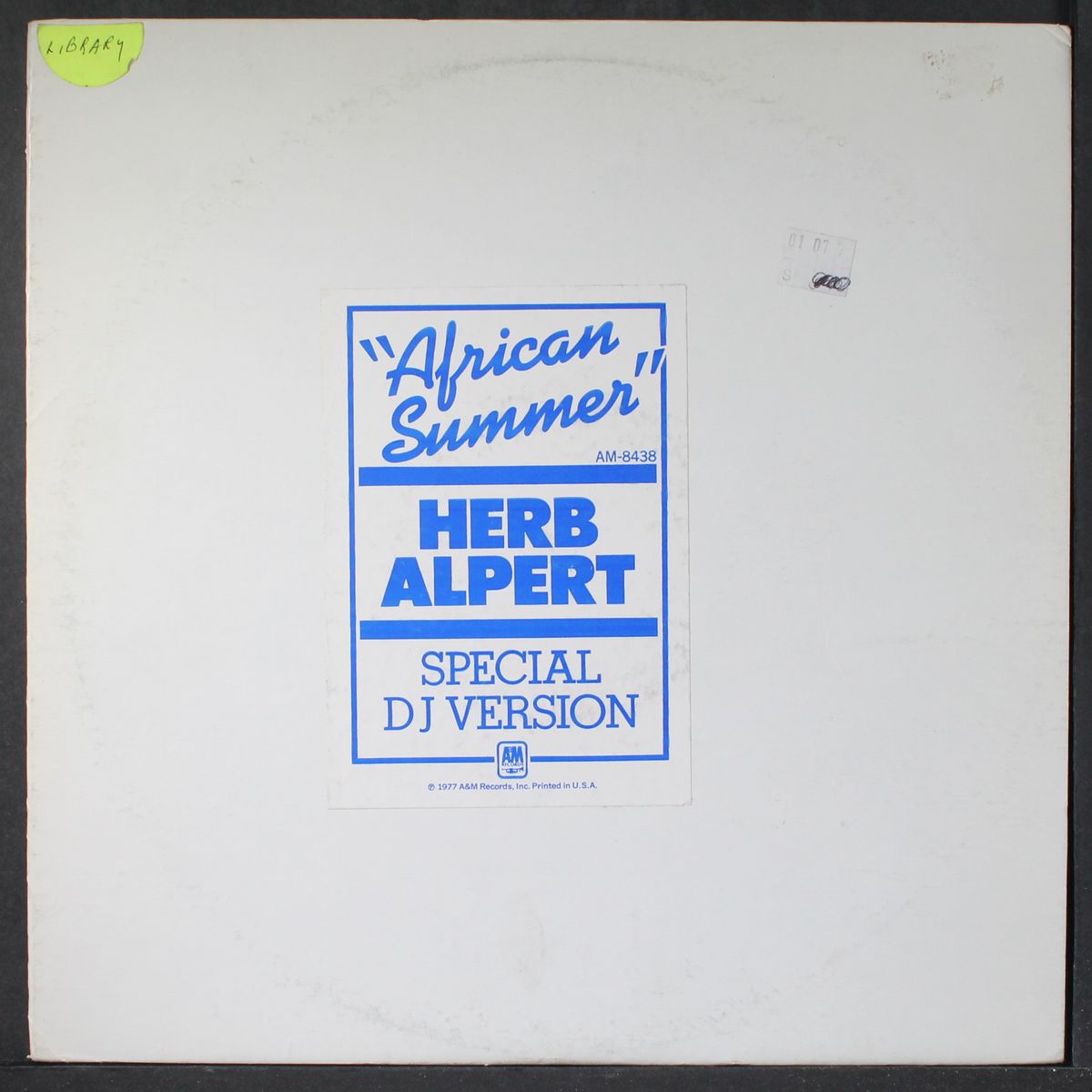 african summer / same by HERB ALPERT