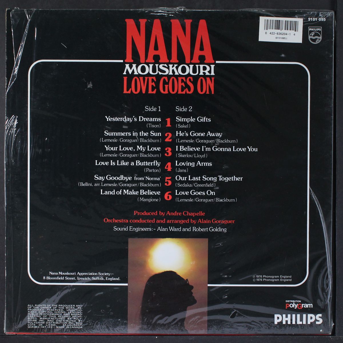 love goes on by NANA MOUSKOURI
