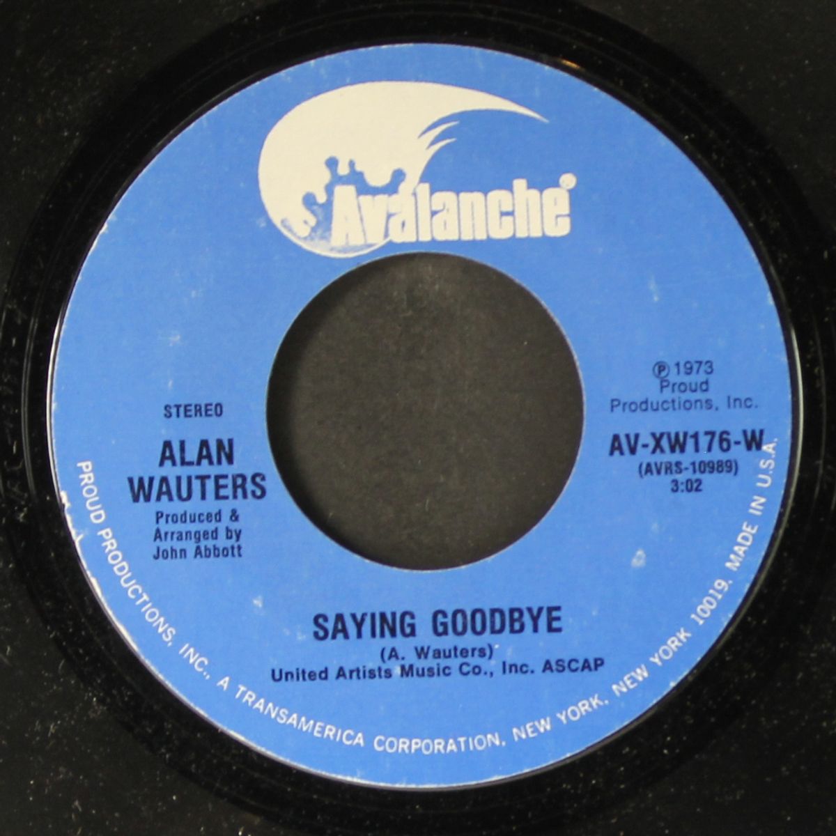 fair weather friend / saying goodbye by ALAN WAUTERS
