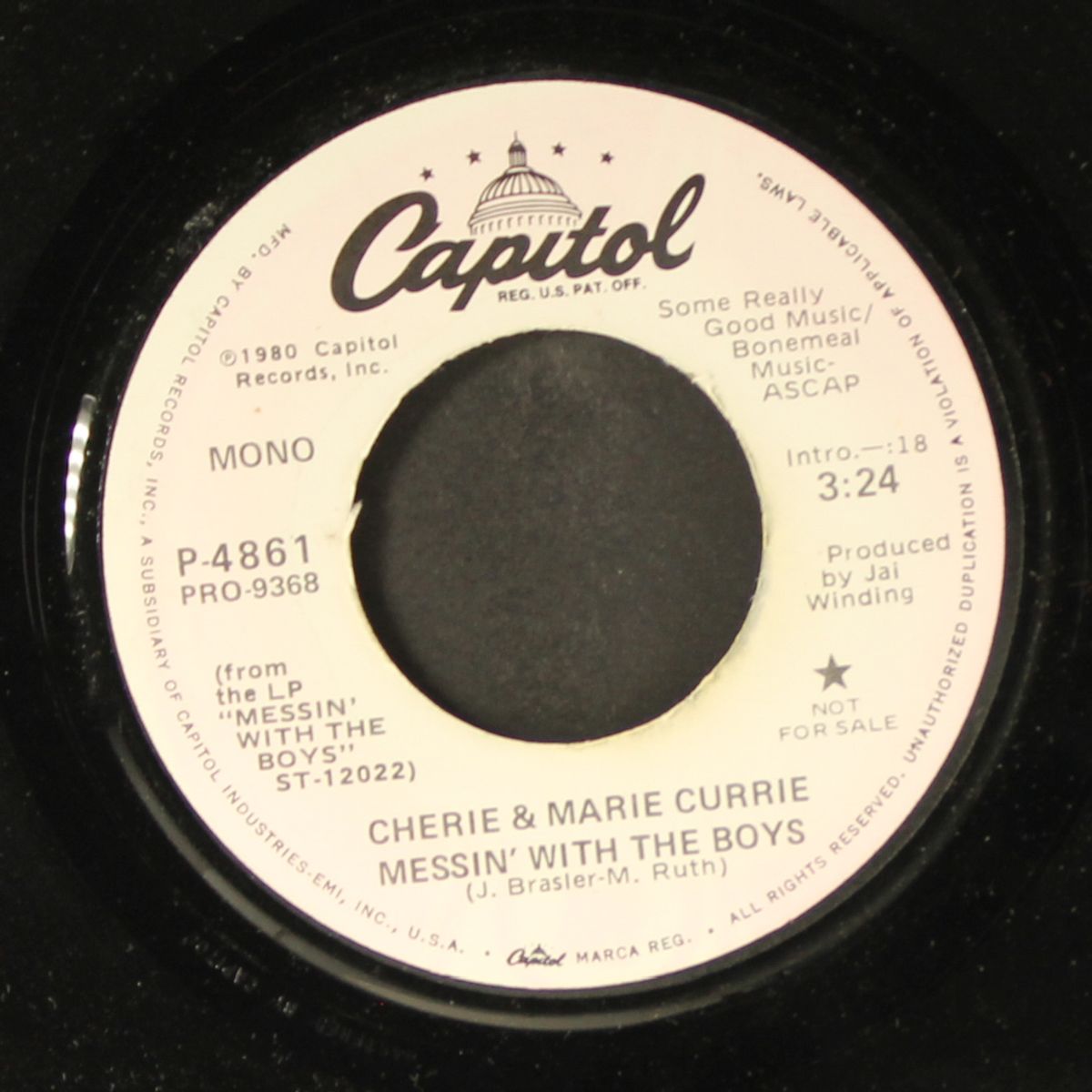 messin' with the boys / mono by CHERIE & MARIE CURRIE