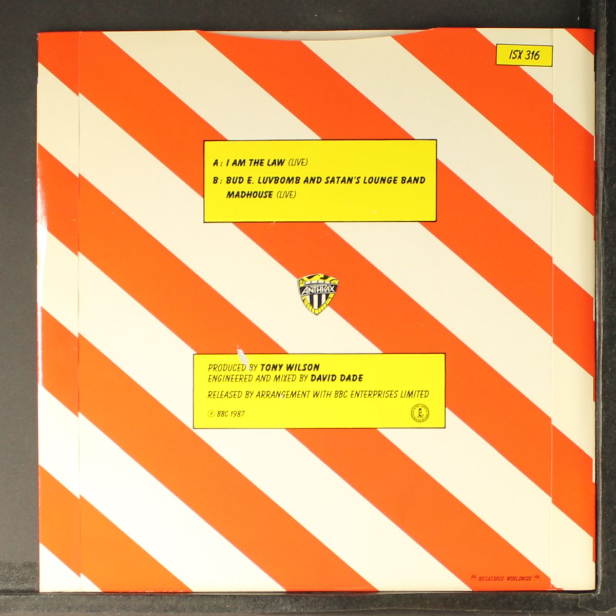 i am the law (live) +2 by ANTHRAX