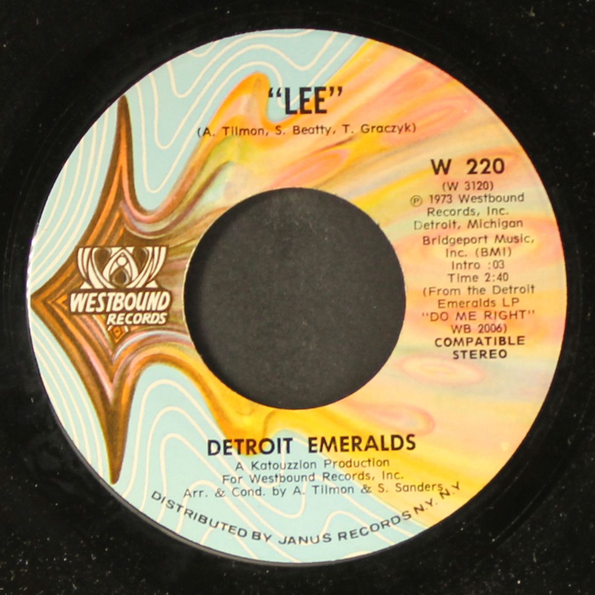lee / whatcha gonna wear tomorrow by DETROIT EMERALDS