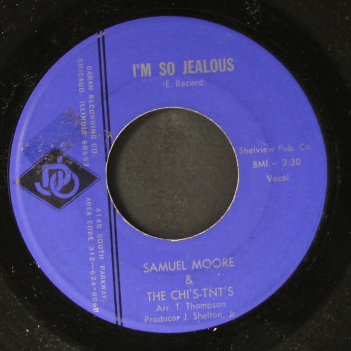 i'm so jealous / instrumental by SAMUEL MOORE & CHI'S-TNT'S