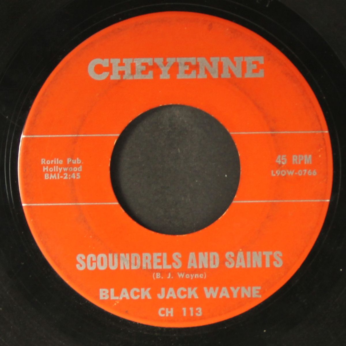 i lost today / scoundrels and saints by BLACK JACK WAYNE