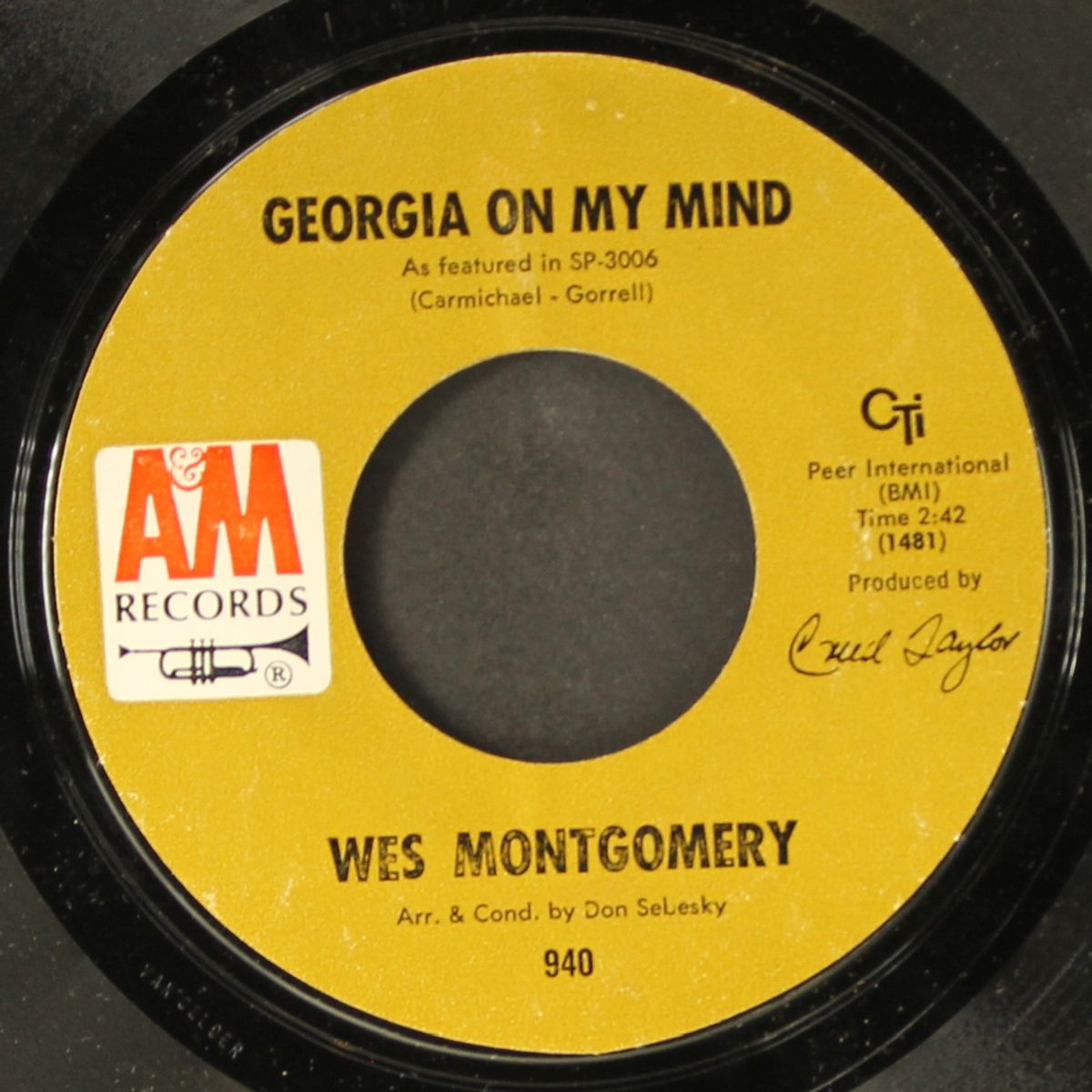 georgia on my mind / i say a little prayer for you by WES MONTGOMERY