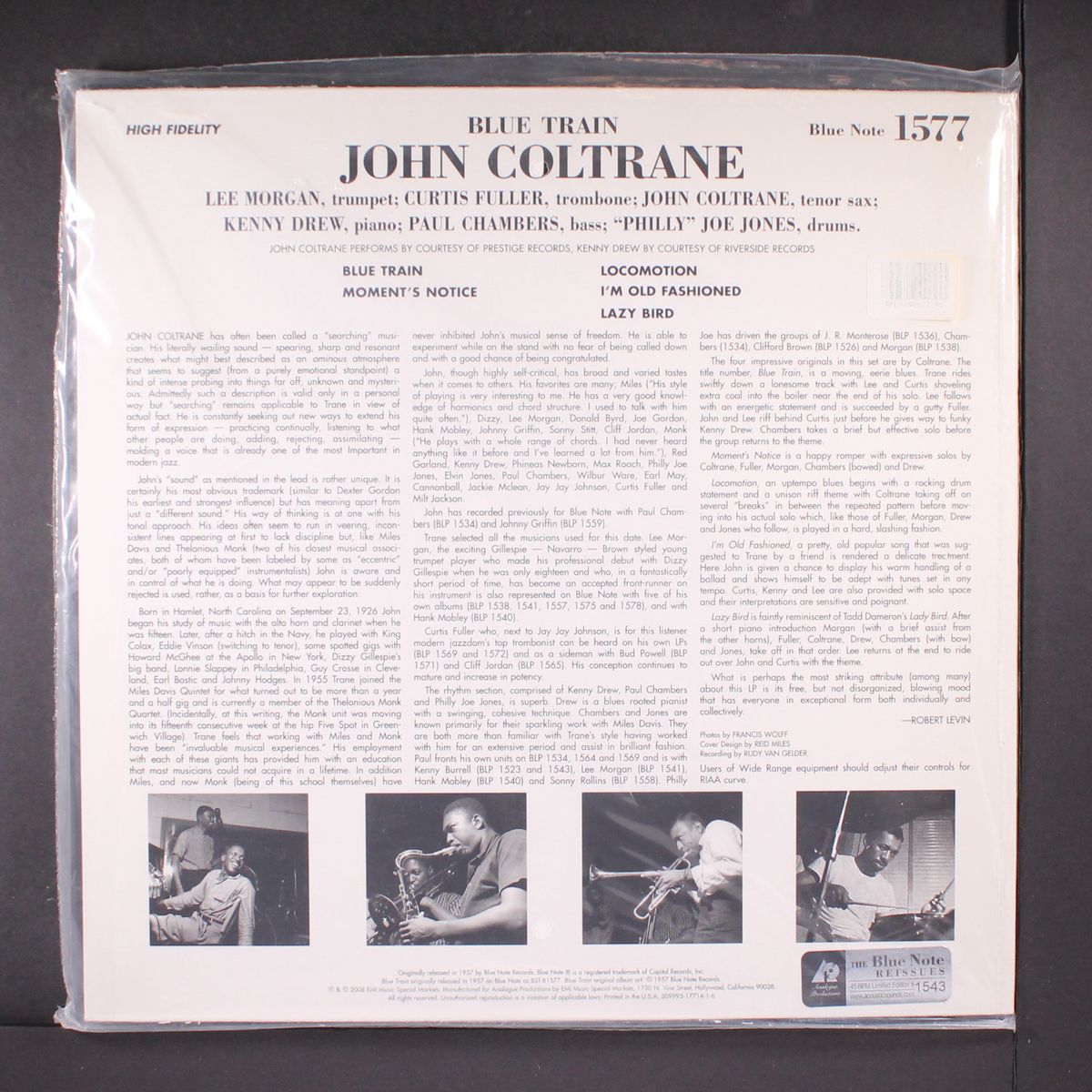 blue train by JOHN COLTRANE