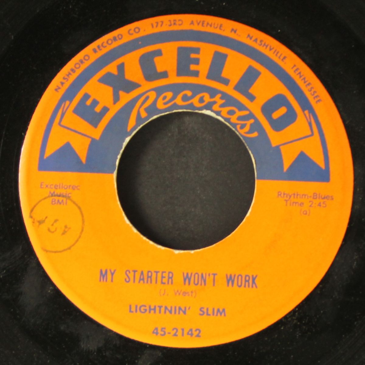 my starter won't work / long leanie mama by LIGHTNIN' SLIM