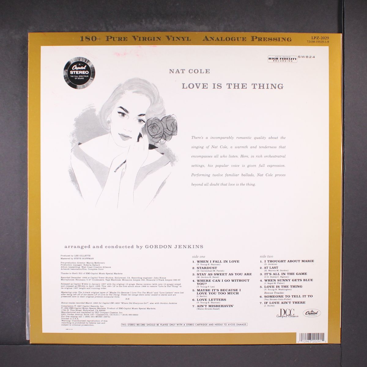 love is the thing by NAT KING COLE
