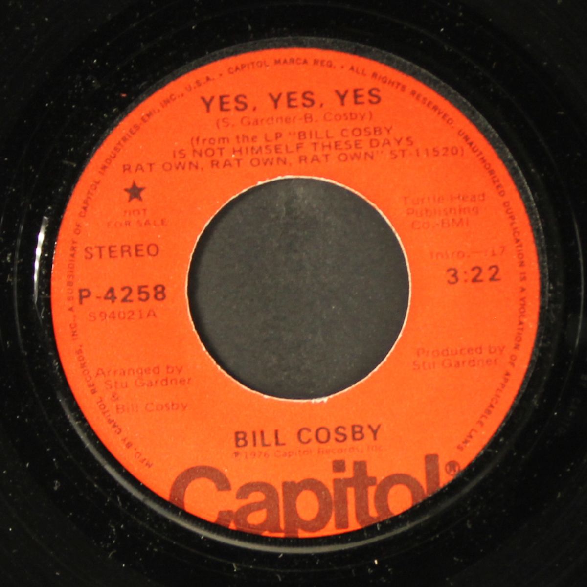 yes, yes, yes / mono by BILL COSBY