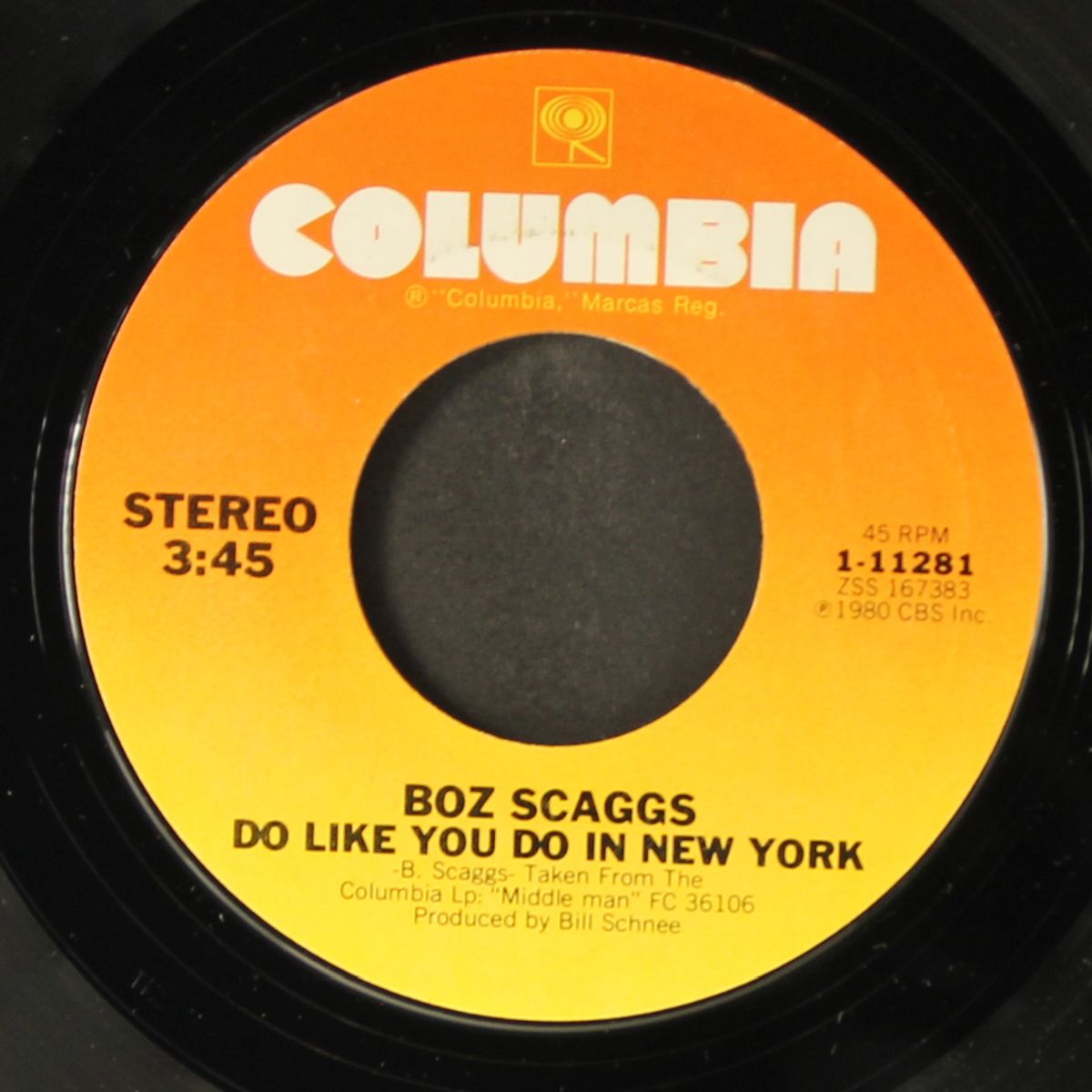 jojo / do like you do in new york by BOZ SCAGGS
