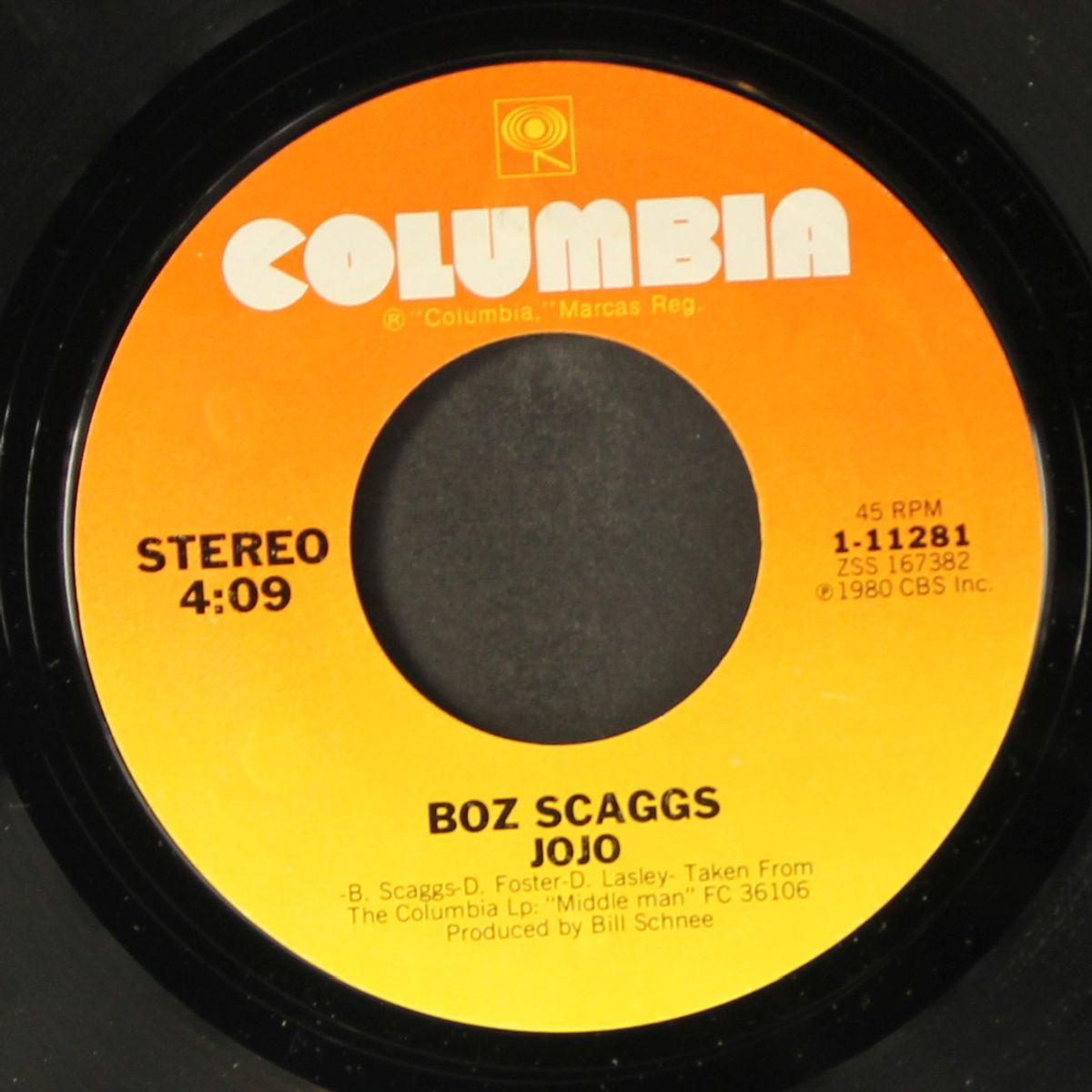 jojo / do like you do in new york by BOZ SCAGGS