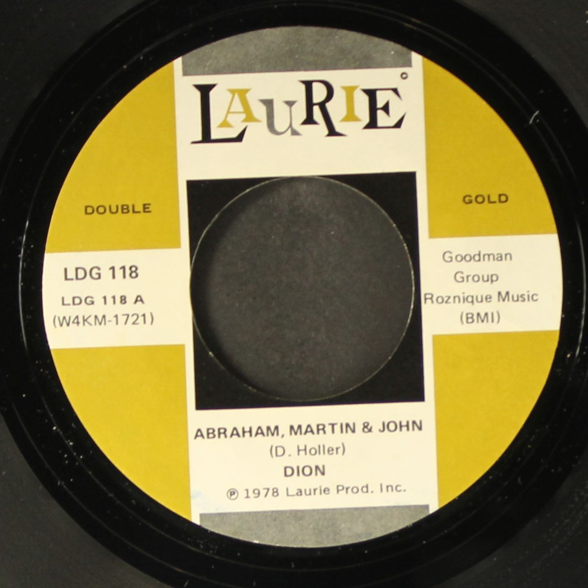abraham martin & john / from both sides now by DION
