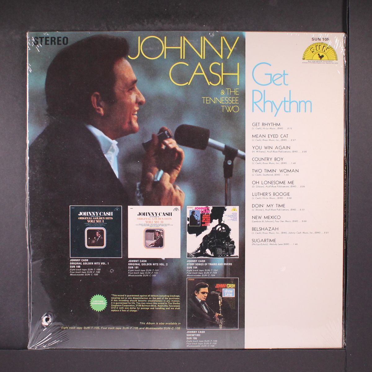 get rhythm by JOHNNY CASH