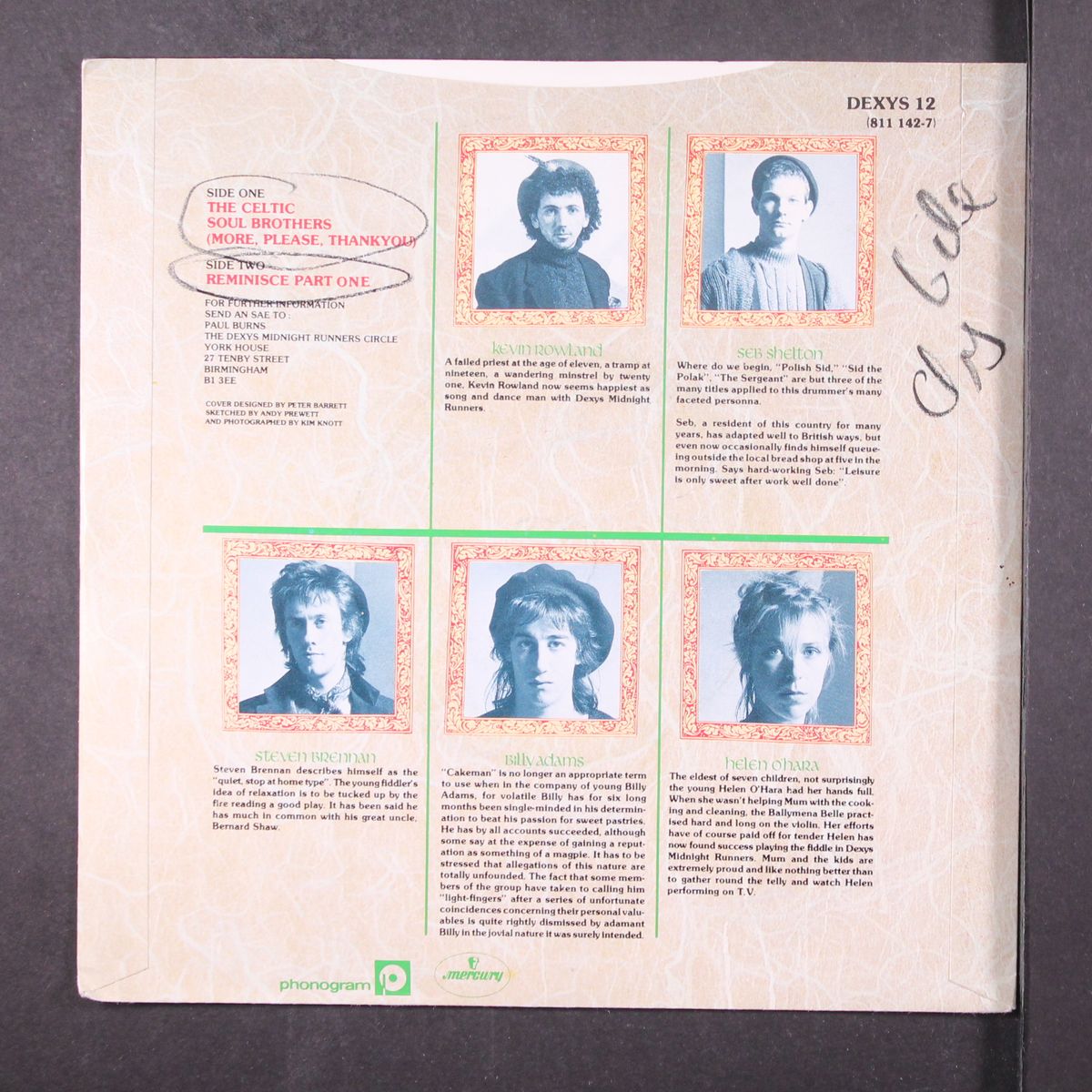 the celtic soul brothers / love pt. 2 by DEXYS MIDNIGHT RUNNERS