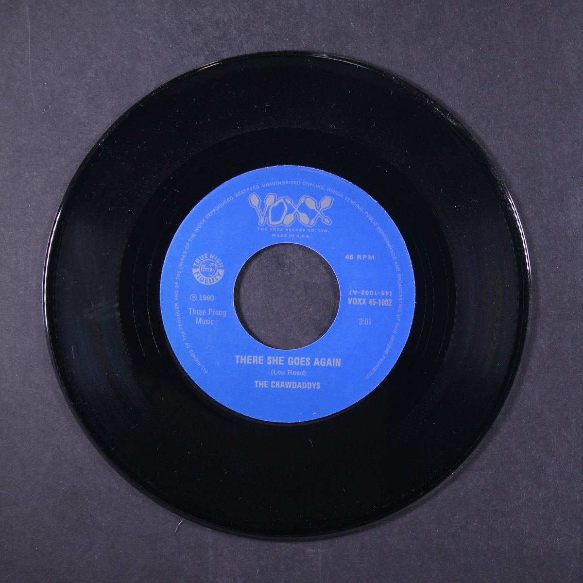 why don't you smile now / there she goes again by CRAWDADDYS