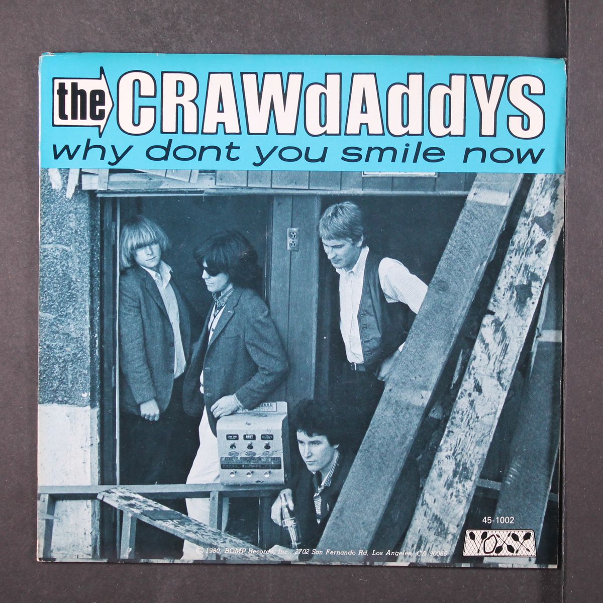 why don't you smile now / there she goes again by CRAWDADDYS