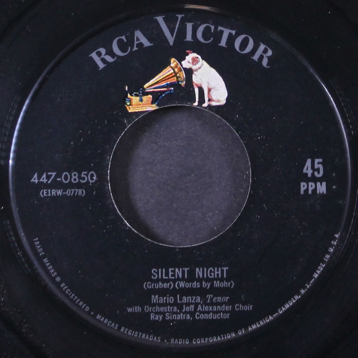silent night / the first noel by MARIO LANZA