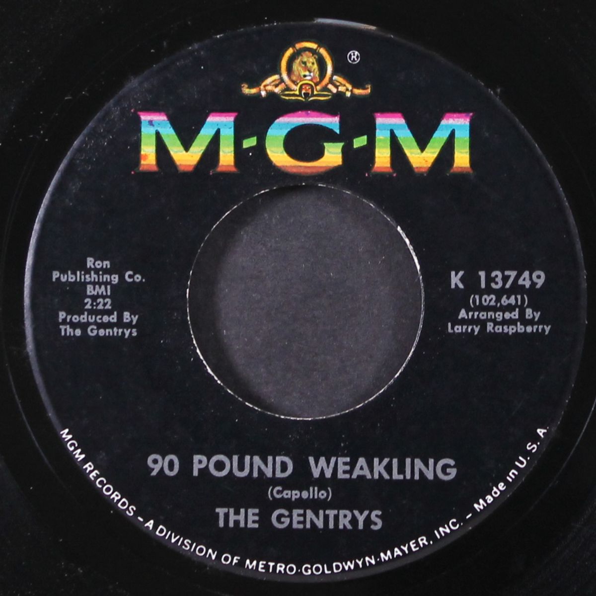 i can see / 90 pound weakling by GENTRYS