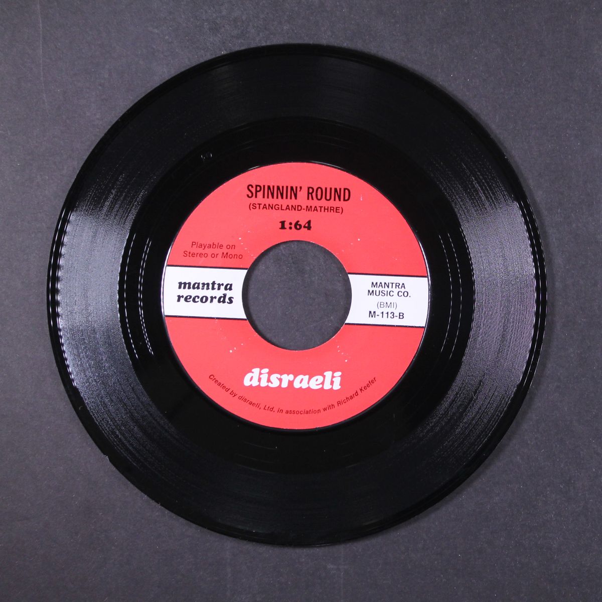 spinnin' round / what will the new day bring? by DISRAELI