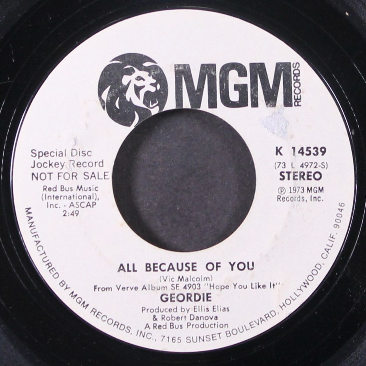 all because of you / mono by GEORDIE