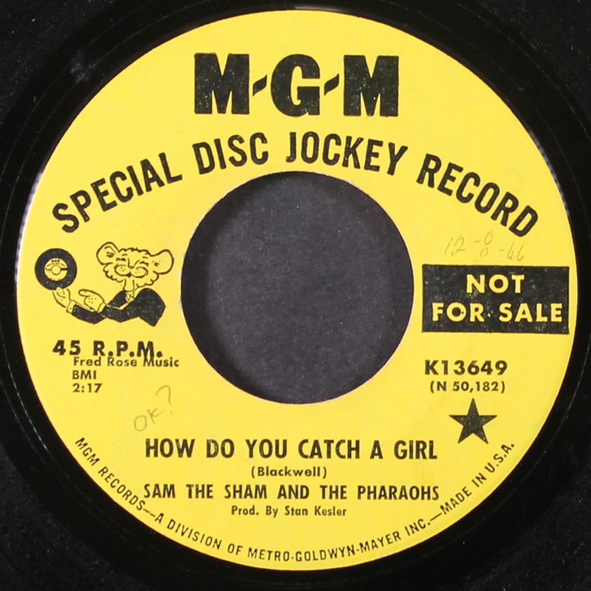 how do you catch a girl / love you left behind by SAM THE SHAM & PHARAOHS