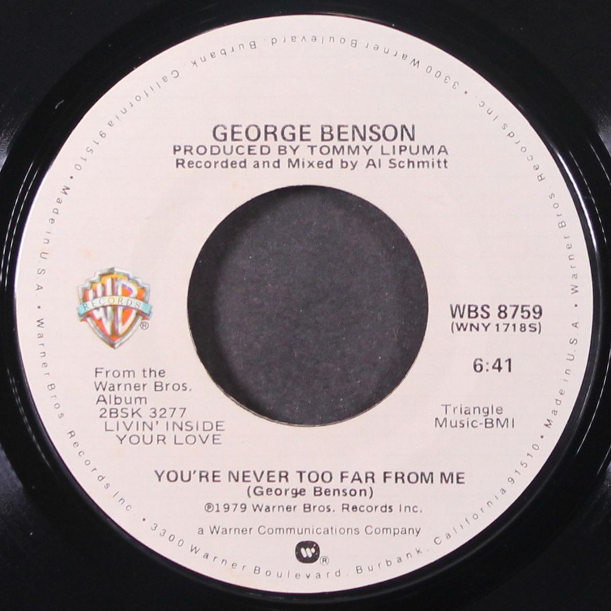 love ballad / you're never too far from me by GEORGE BENSON