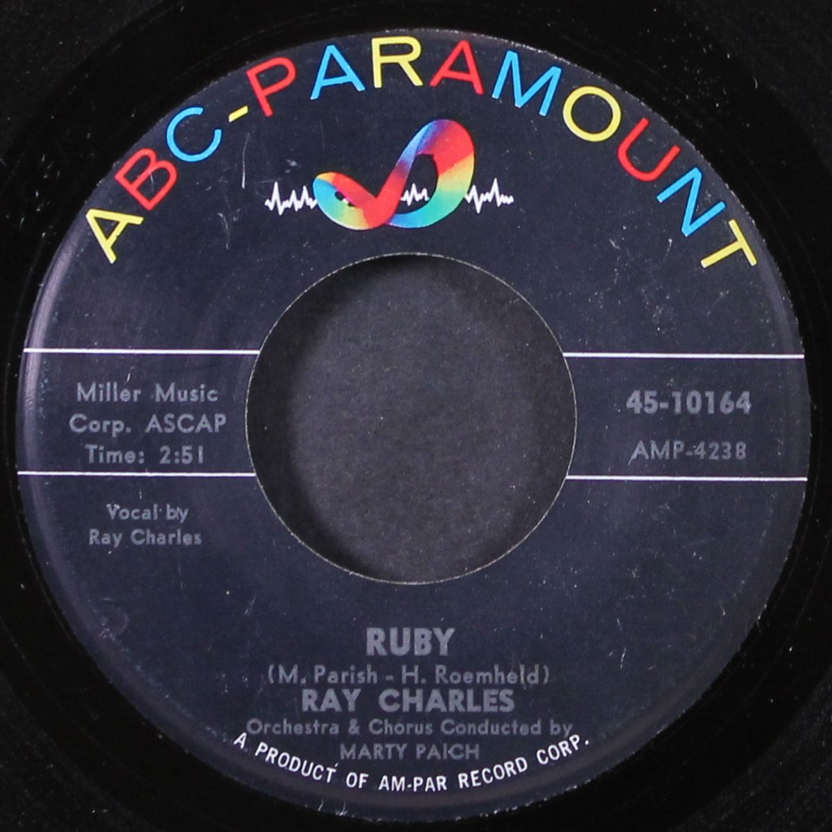 ruby / hardhearted hannah by RAY CHARLES