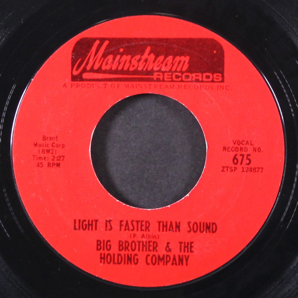 women is losers / light is faster than sound by BIG BROTHER & HOLDING COMPANY