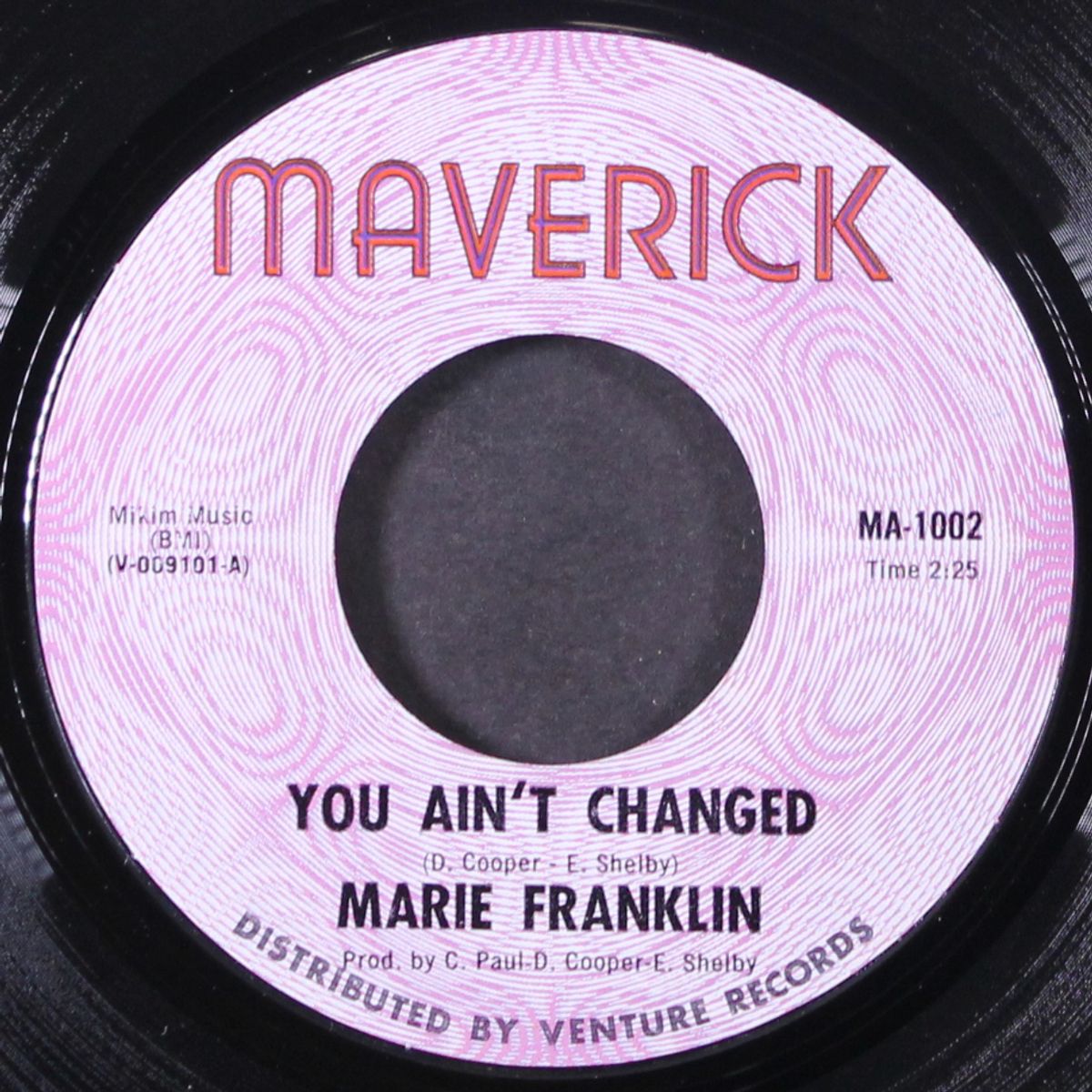 don'tcha bet no money / you ain't changed by MARIE FRANKLIN