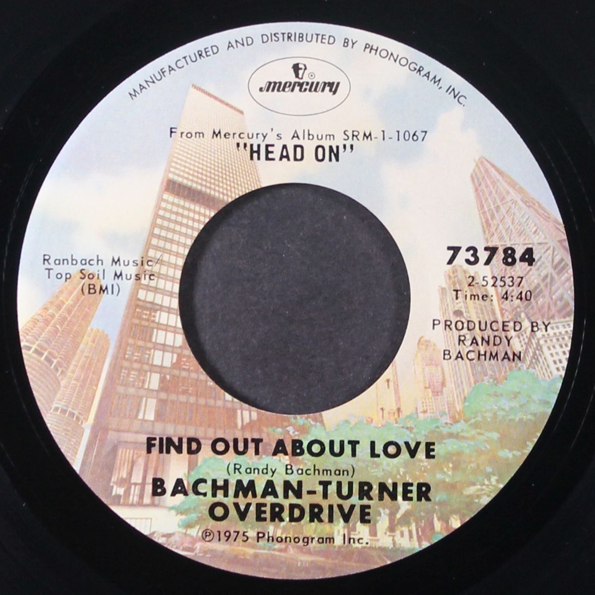 lookin' out for #1 / find out about love by BACHMAN-TURNER OVERDRIVE