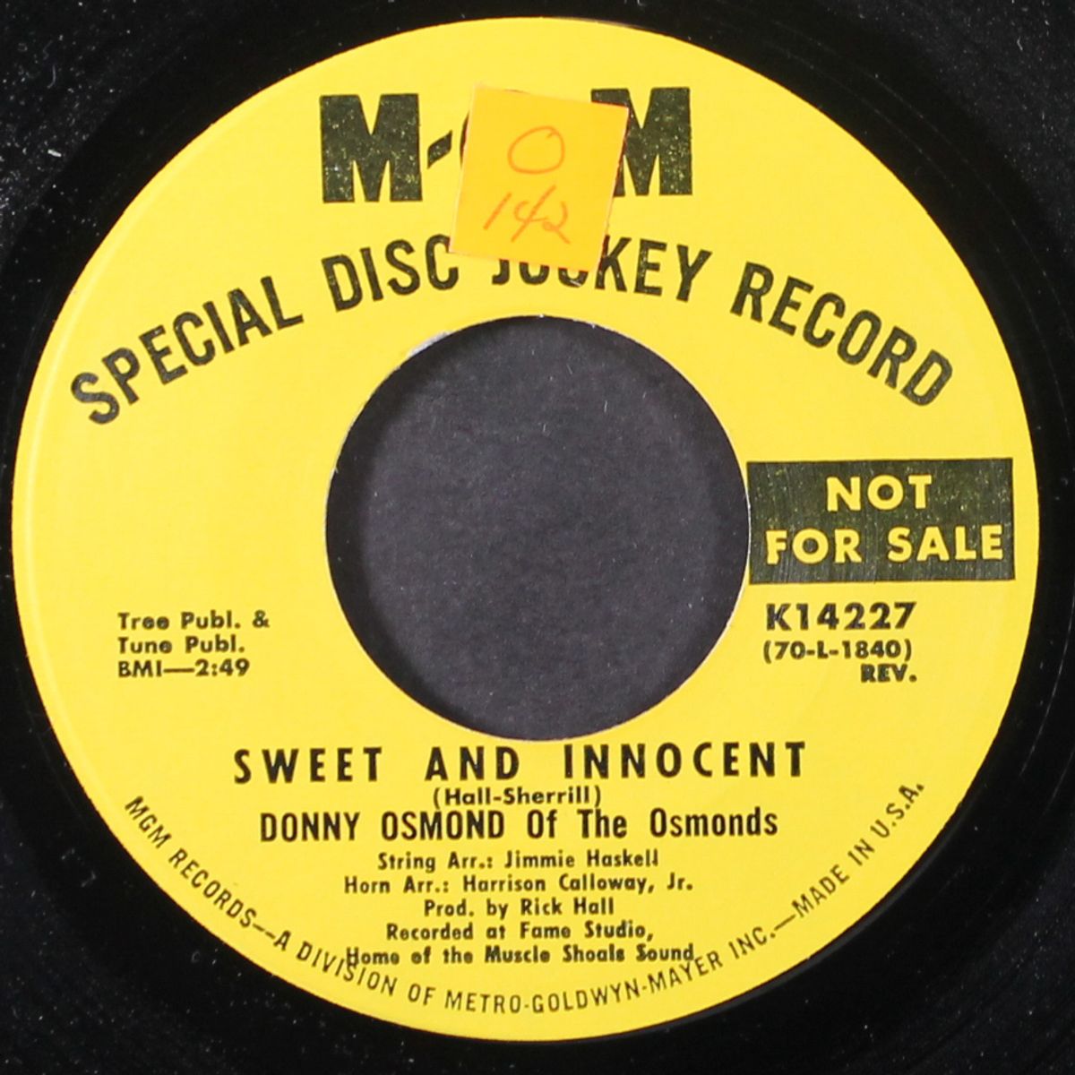 sweet and innocent by DONNY OSMOND