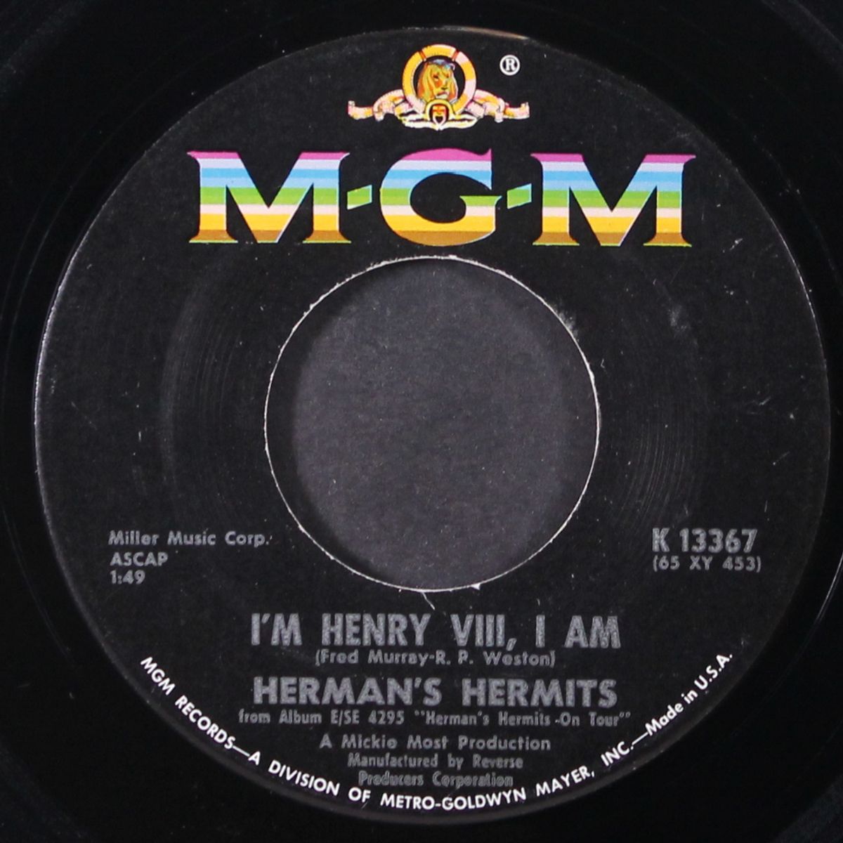 i'm henry viii, i am / end of the world by HERMAN'S HERMITS