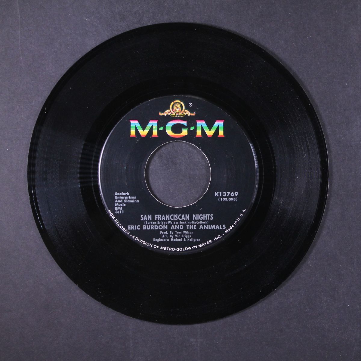 san franciscan nights by ERIC BURDON & ANIMALS