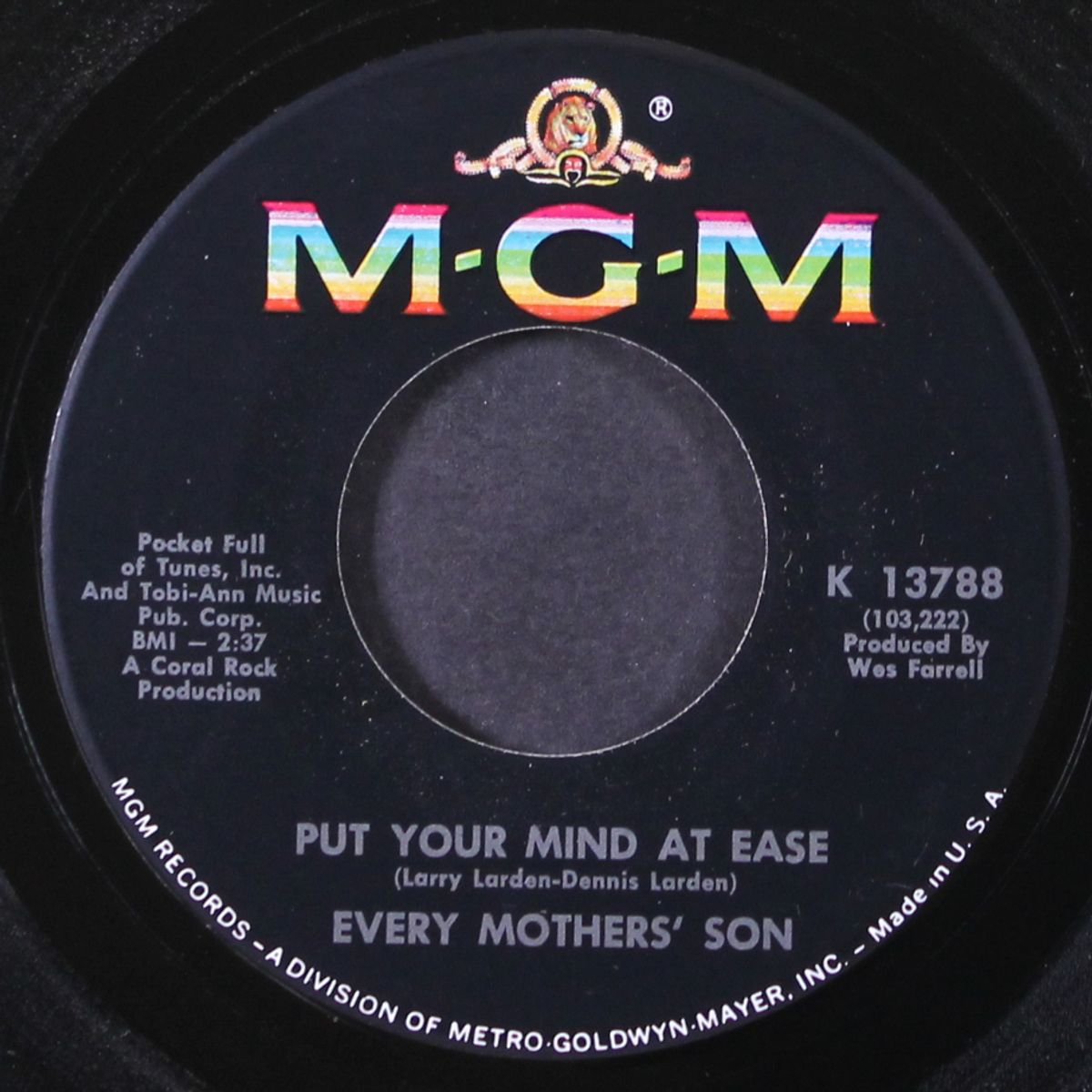 put your mind at ease by EVERY MOTHERS' SON