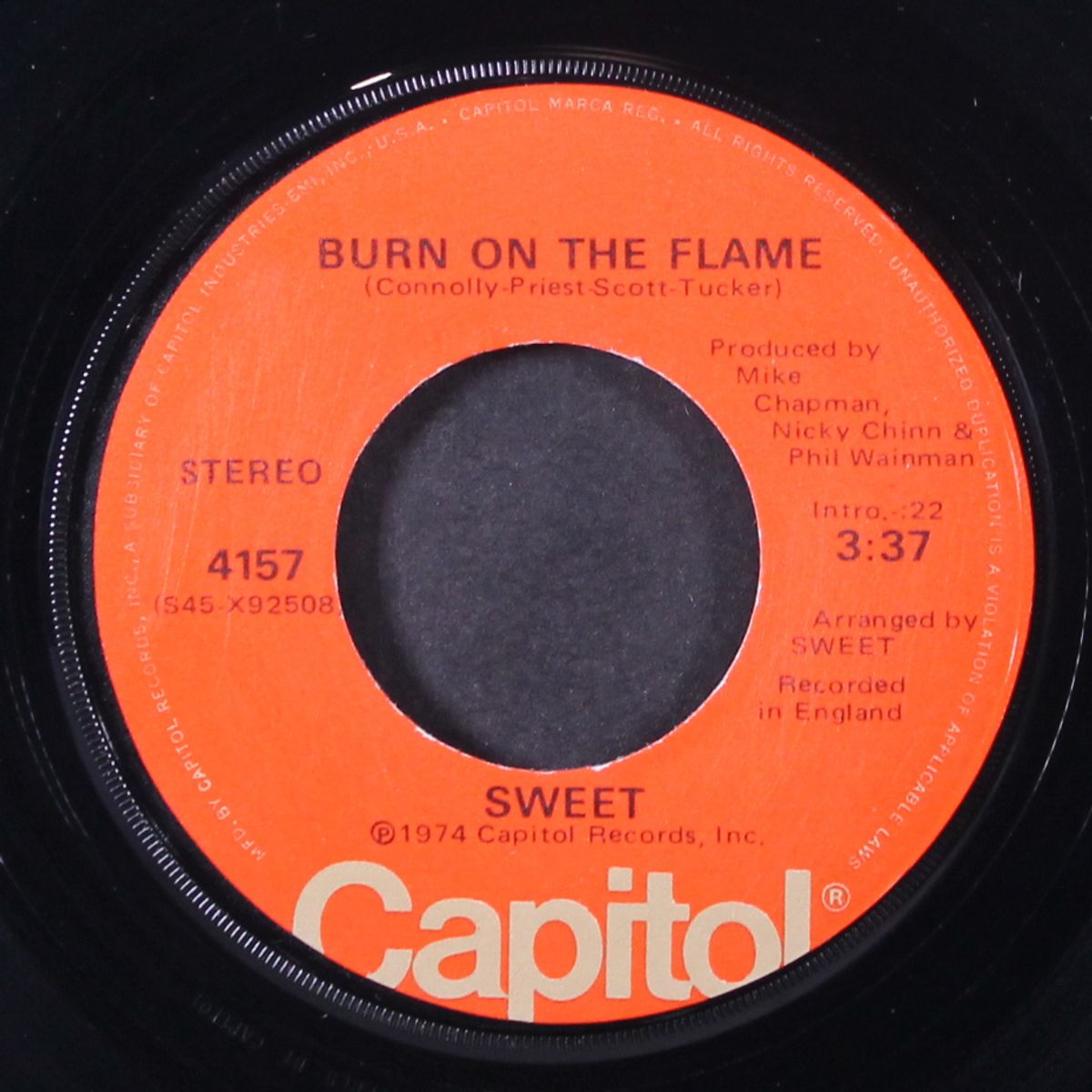 fox on the run / burn on the flame by SWEET
