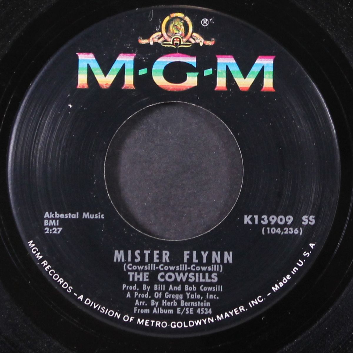 in need of a friend / mr. flynn by COWSILLS
