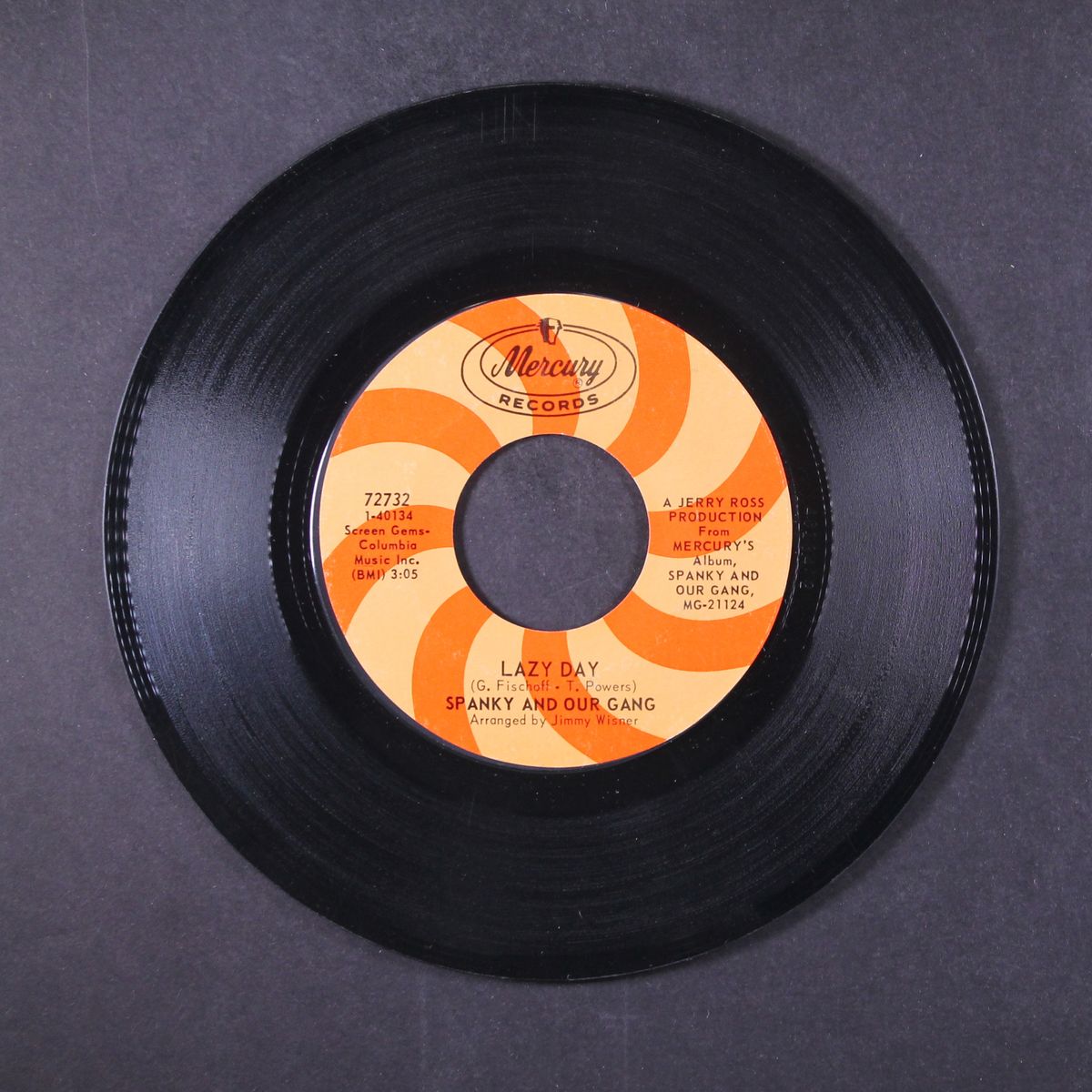 lazy day / byrd avenue by SPANKY & OUR GANG