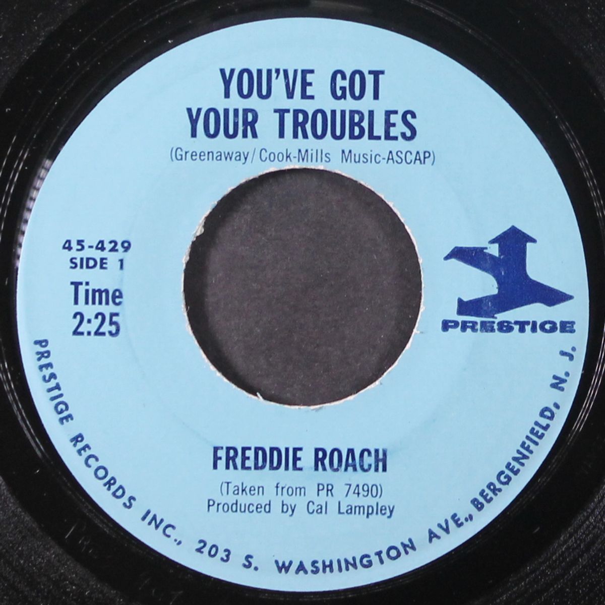 one track mind / you've got your troubles by FREDDIE ROACH