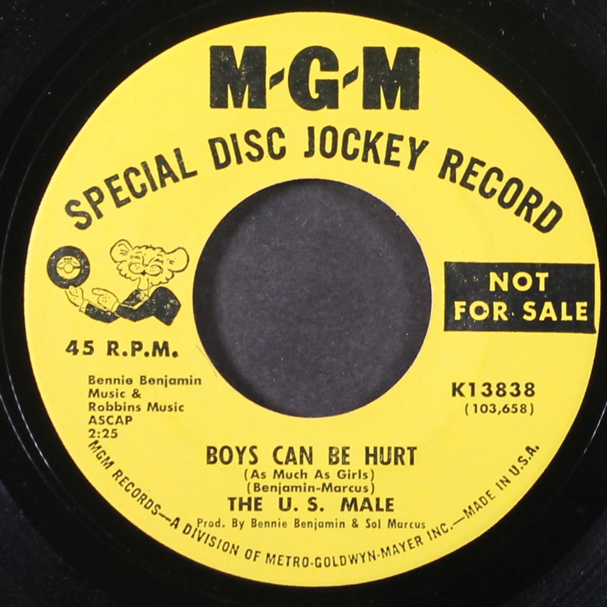 boys can be hurt / the trouble with you is by U.S. MALE
