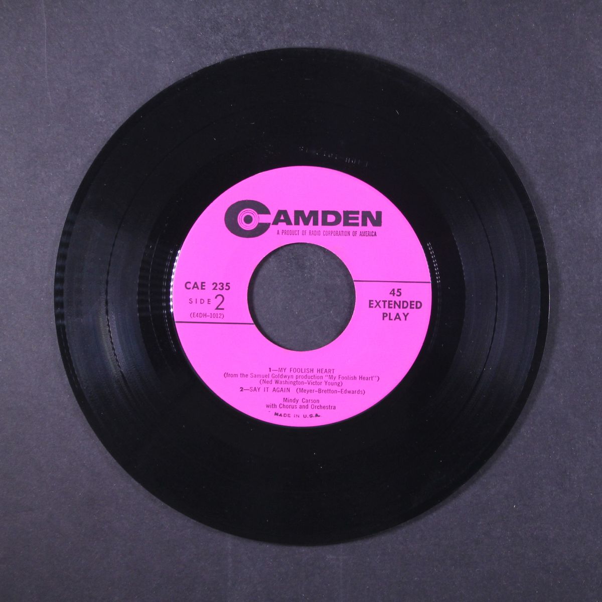songs you love by MINDY CARSON