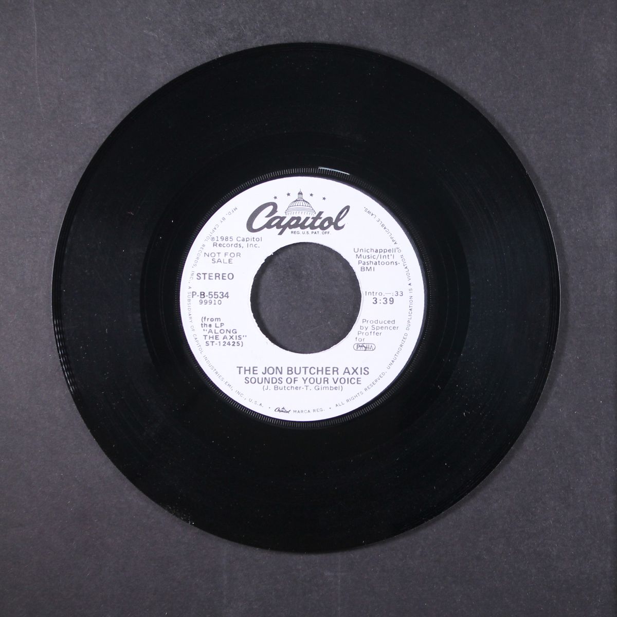 sounds of your voice / stop by JON BUTCHER AXIS