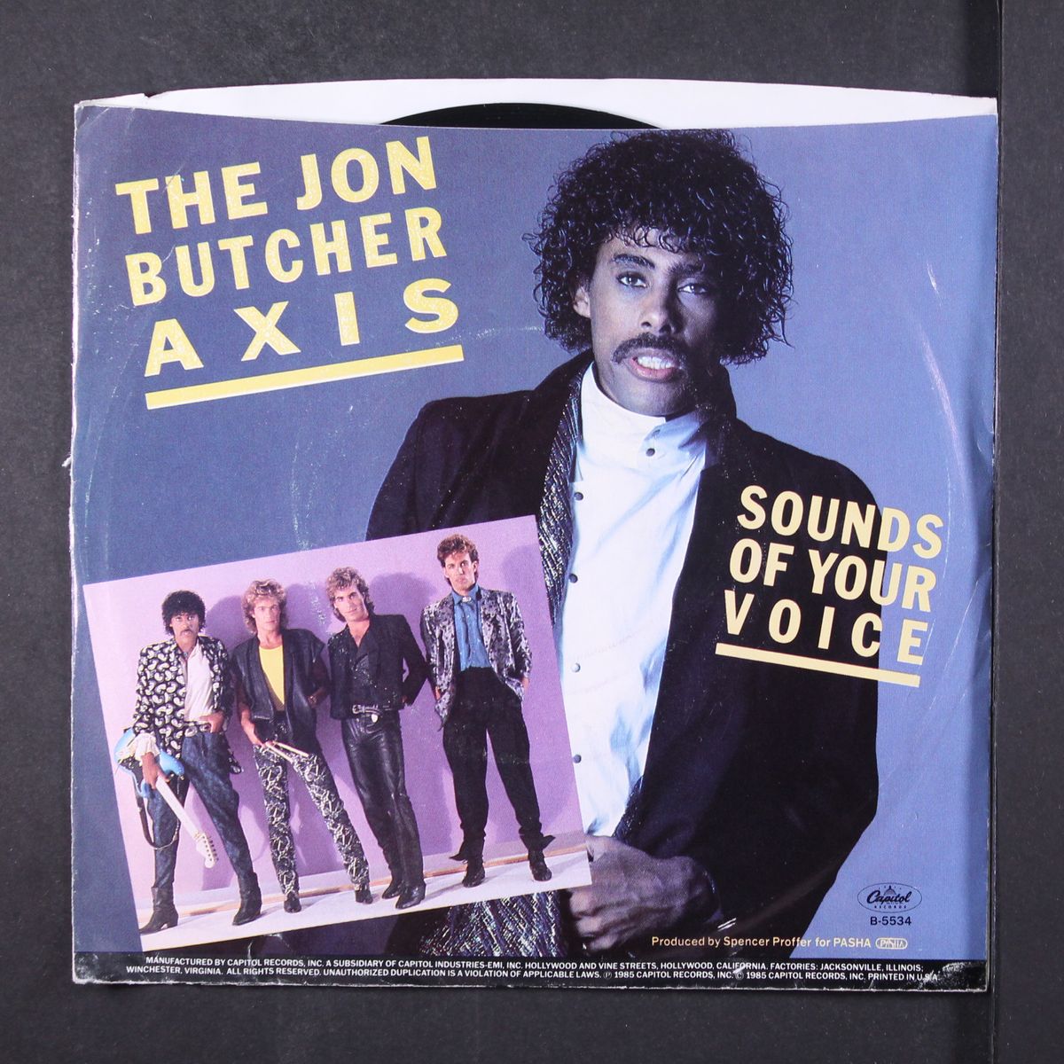 sounds of your voice / stop by JON BUTCHER AXIS