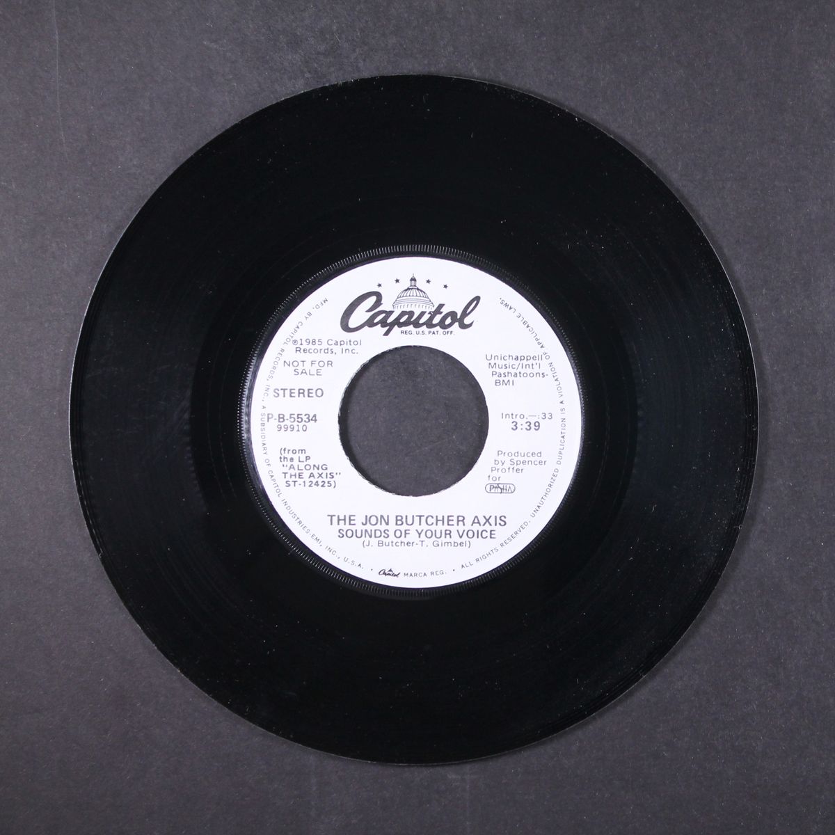 sounds of your voice / stop by JON BUTCHER AXIS