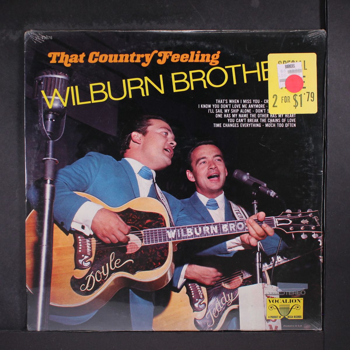 that country feeling by WILBURN BROTHERS